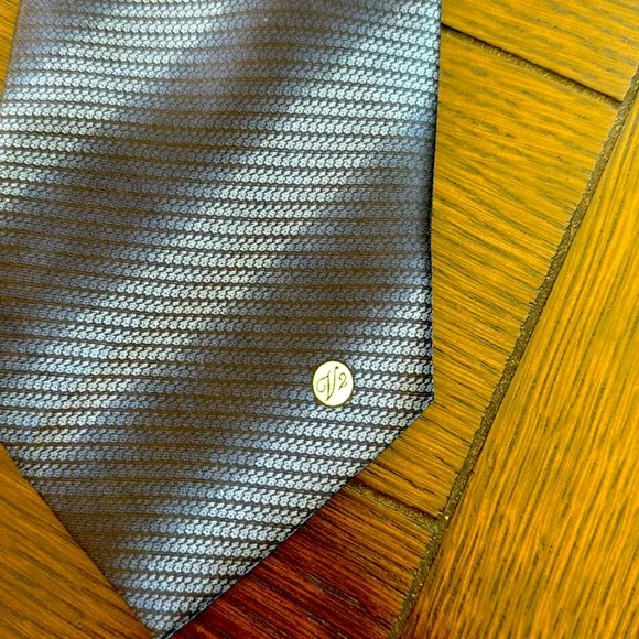 Vintage Gianni Versace Blue Silk Tie